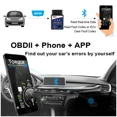 thumbnail image 6 of Ancel ELM327 V1.5 Bluetooth OBD2 Scanner Car Diagnostic Tool Engine Light Check, 6 of 9