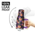 thumbnail image 3 of Purple Halloween Black Cats and Pumpkins Tumbler with Handle and Lid,40oz Double Wall Vacuum Insulated Tumbler,Cups Gift for Women and Men, 3 of 7