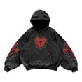 thumbnail image 4 of Y-Sunset Retro Punk 3D printing Hooded Sweaters, Gothic Fashion Hoodies for Men and Women y2k Sweatshirts 2000s clothes, 4 of 5