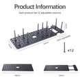 thumbnail image 3 of Retractable Dish ing Rack Drawer Drainer Kitchen Shelf Organizer Bowl Pot Lid Storage Holder for Restaurant Kitchen Cabinets Drawers, 3 of 10
