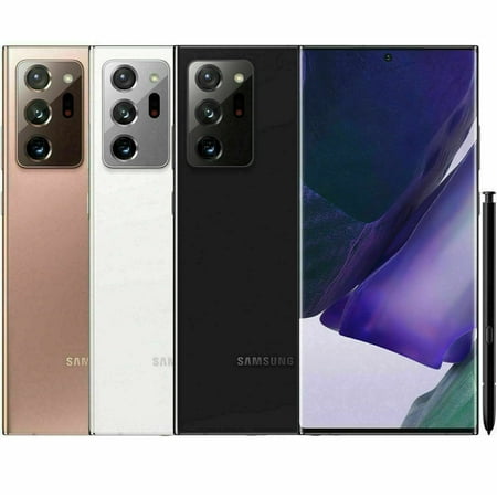 Pre-Owned Samsung Galaxy Note 20 Ultra 5G SM-N986U1 512GB Black (US Model) - Factory Unlocked Cell Phone (Refurbished: Good)
