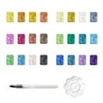 thumbnail image 2 of ZNNT 24/36/48/60Pcs/Set Shifting Watercolor Paint Kit Metallic Forestry Painting Palette Portable Glitter Solid Paint Box Kids Adults Beginners Artists DIY Art Supplies_Clearance_Watercolor Paint, 2 of 8