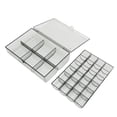 thumbnail image 2 of Acrylic Jewelry Storage Containers, Large Capacity Portable 30 Compartments Earring Storage Organizer  For Travel, 2 of 8