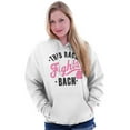 thumbnail image 4 of This Rack Fights Back Breast Cancer Hoodie Sweatshirt Women Brisco Brands X, 4 of 6