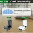 thumbnail image 3 of neutop Replacement Washable Mopping Pads Compatible with Ecovacs Deebot T8, T8+, T8 Aivi, N8, N8 Pro, N8 Pro+, N10 Plus, Robot Vacuums and Mops, 8-Pack., 3 of 7
