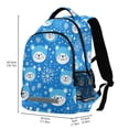 thumbnail image 2 of FORMRS Kids School Backpack Elementary Student Unisex Travel Bookbag with Reflective Stripes, Blue Bears, 2 of 7