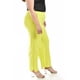 thumbnail image 3 of Pantalon pierna ancha Roman Fashion /Tallas Extras, 7045 (Lima) verde lima 36, 3 of 7