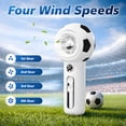 thumbnail image 7 of MOSENSE Portable Misting Fan, Type-C & 4 Adjustable Speeds, Handheld Cooling Fan with Digital Display, for Travel, Beach, Outdoor, 7 of 7