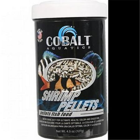 UPC: 0847852005032 | Cobalt Aquatics Shrimp Pellet 4.5 oz.