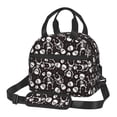 thumbnail image 1 of Disketp Skeleton Lonchera Térmica para Mujer y Hombre, Bolsa de Almuerzo Reutilizable e Impermeable para Trabajo, Viajes y Picnic, 1 of 7