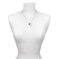 thumbnail image 3 of Delight Jewelry Silvertone Mini Orange Basketball - To the World You are a Mother Locket Necklace, 3 of 4