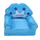 thumbnail image 1 of Sofá para niños, tumbona de dibujos animados, sofá cama plegable, cómodo y bonito sofá de princesa para niños pequeños de dos capas, 1 of 12