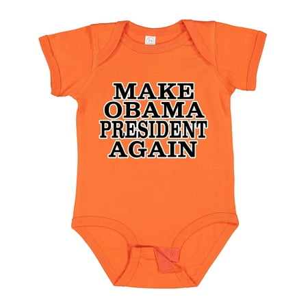 

Inktastic Make Obama President Again Boys or Girls Baby Bodysuit