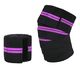 thumbnail image 1 of 1 Par Vendas Para Rodilla Knee Wraps Elastica Rodilleras Gym Xtellar morado, 1 of 3