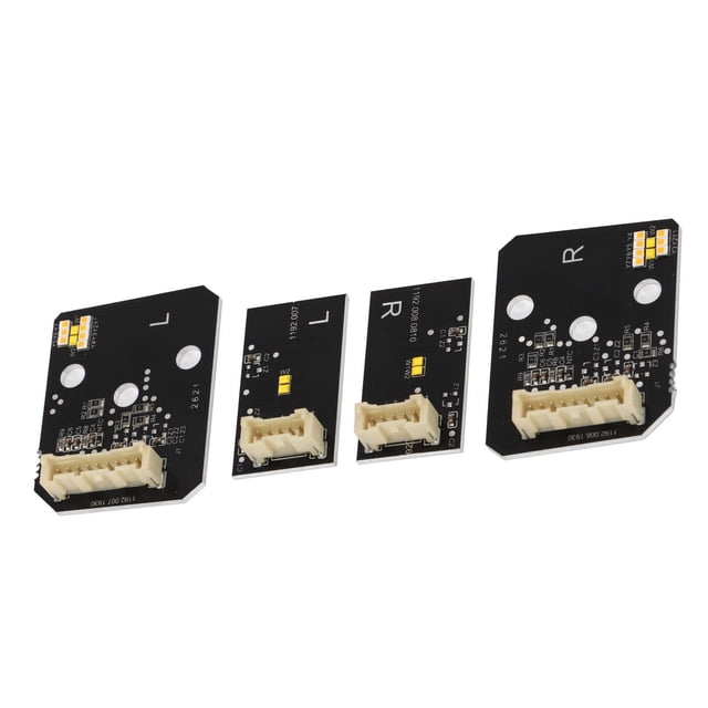 Daytime Running Light LED Module, Yellow Easy Installation DRL LED Modules Board 5PIN High Beam 9PIN Low Beam for Car