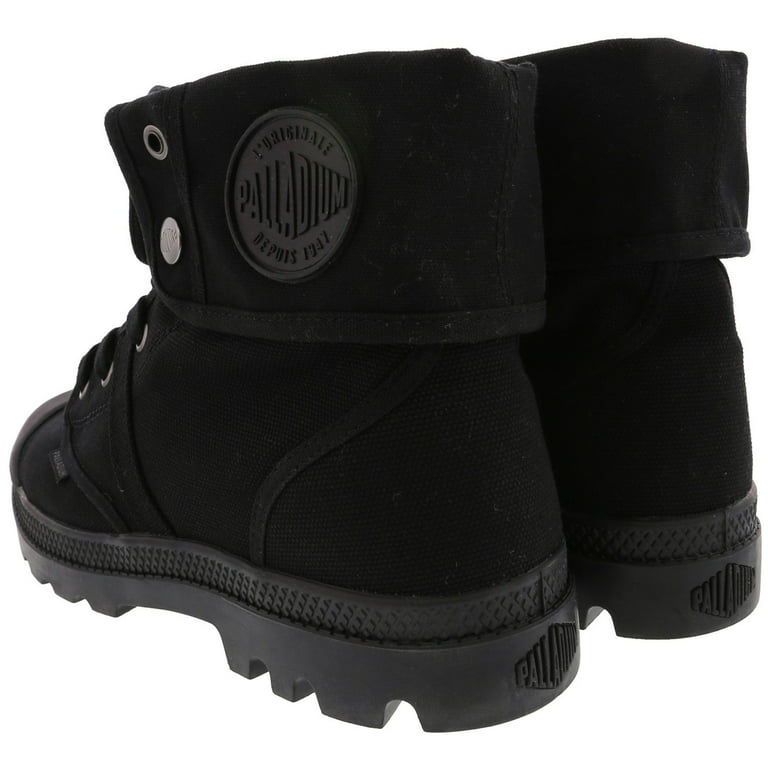 Palladium Men s Pallabrouse Baggy Black High Top Canvas Boot 10.5M Walmart