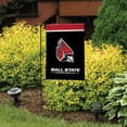 thumbnail image 4 of Briarwood Lane Ball State University NCAA Garden Flag, 4 of 4