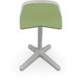 thumbnail image 5 of MooreCo Elate Perch 33.8" Adjustable Polyurethane Stool with Steel Base in Green, 5 of 11
