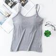 thumbnail image 7 of Training Bras for Teens Girls Cotton Cami Undershirt Adjustable Spaghetti Strap Camisole Tank Tops, 7 of 7