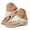 Beige, variant on Dakaela Orthopedic Sandals for Women 2026 Summer Slip on Beach Flip Flops with Arch Support Comfortable Wide Width Platform Wedge Casual Slippers Size 6-10