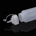 thumbnail image 5 of Botella de condimento extruido de plástico de calidad alimentaria de 240 ml (2 piezas) con tapa, utilizada para dispensador de condimentos en botella de salsa, 5 of 5