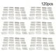 thumbnail image 4 of Guardurnaity Dijes de llavero exquisitas letras creativas accesorio de joyería decoraciones colgantes hacer colgante de adorno para artesanías Ropa, zapatos y accesorios Miscelánea Plata 120 Stück Guardurnaity AP009434-05, 4 of 4