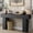 Black, variant on 63" Long Farmhouse Console Table for Entryway, Narrow Wooden Sofa Table Behind Couch, Rectangular Entryway Table for Living Room, Hallway, Foyer, Easy Assembly, White Finish