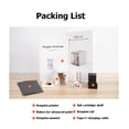 thumbnail image 1 of Portable Mobile Color Mini Handheld Printer Tattoo Logo Wireless Bluetooth A4 Inkjet Printer, 1 of 6