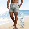 thumbnail image 4 of JTSRKL Mens Quick Dry Mesh Liner Shorts Drawstring Gym Side Pockets Breathable Short Pants Lightweight Summer Workout Training Sport Bottoms, 4 of 8