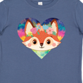 thumbnail image 4 of Inktastic Fox Lover Heart Cute for Girls Girls Baby T-Shirt, 4 of 5