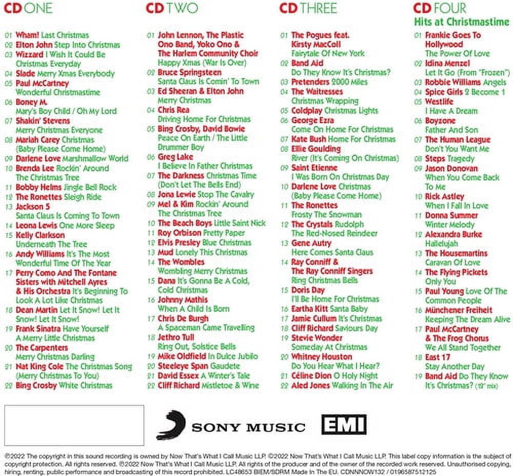 Various Artists - Now That's What I Call Christmas / Various - Music & Performance - CD