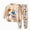 L101-Light Yellow, variant on CAUYDYKids Toddler Boys Girls Pajamas Animal Elephant Pajamas Homewear Sleepwear Pjs Set(L101-Yellow,4-5 Y)