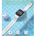 thumbnail image 6 of HUYVMAY Fitness Pedometer Watch for Boys Girls Aged 5 to 16, Kids Fitness Tracker Without App, USB Rechargeable Watch with Alarm Clock Stopwatch, 6 of 7