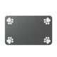 thumbnail image 2 of Alfombrilla para comedero de mascotas, alfombrilla para bebedero de gatos, con respaldo de goma, lavable, resistente a las manchas, de secado rápido,, 2 of 9