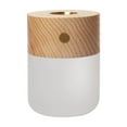 thumbnail image 2 of wycnly Home and Kitchen Aromatherapy Night Light Diffuser Rechargeable Fast Heating Lamp Wood Grain LED No Fire Bedroom Ambience Safe for Sleeping Without Oil 65x65x90mm, 2 of 8