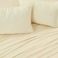 thumbnail image 3 of Great Bay Home Ultra-Soft Solid Performance Fabric Sheet Set  (King, Natural), 3 of 3