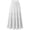 White, variant on FRSASU Women's High Waist Pleated Skirt A line Swing Midi Skirts Trendy Elegant Lightweight Solid Color Flowy Skirts White
