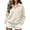 13#Beige, variant on Womens Pullover Leopard Print Lapel Collar Sweatshirt for Women Fall Winter V Neck Long Sleeve Loose Fit Oversized Casual Tops Ladies Streetwear Brown 2XL