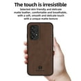thumbnail image 3 of Nalacover Case for Samsung A53 5G,Slim Luxury Premium PU Leather Non-Slip Grip Shockproof Bumper Anti-Scratch [ with Tempered Glass Screen Protector ] Cases for Samsung Galaxy A53 5G, Brown, 3 of 8