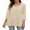 Apricot, variant on Zeagoo Womens Tunic Tops 3/4 Sleeve V Neck T Shirts Loose Fit Dressy Casual Blouses Boho Tops