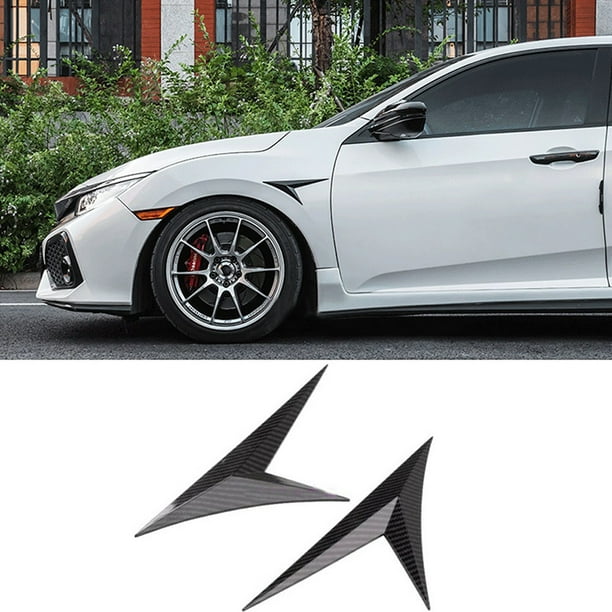 ABS Black Car Exterior Side Air Vent Fender Cover Trim For ABS Black Car Exterior Side Air Vent Fender Cover Trim For