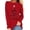 1 Red, variant on Womens Long Sleeve Merry Christmas T-Shirts Christmas Tree Bright Graphic Tee Tops Tops