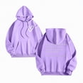 thumbnail image 2 of Godom Hoodies for Women Oversized Sweatshirts Fall Fashion 2025 Casual Graphic Sweatshirt Tops Winter Clothes, 2 of 7