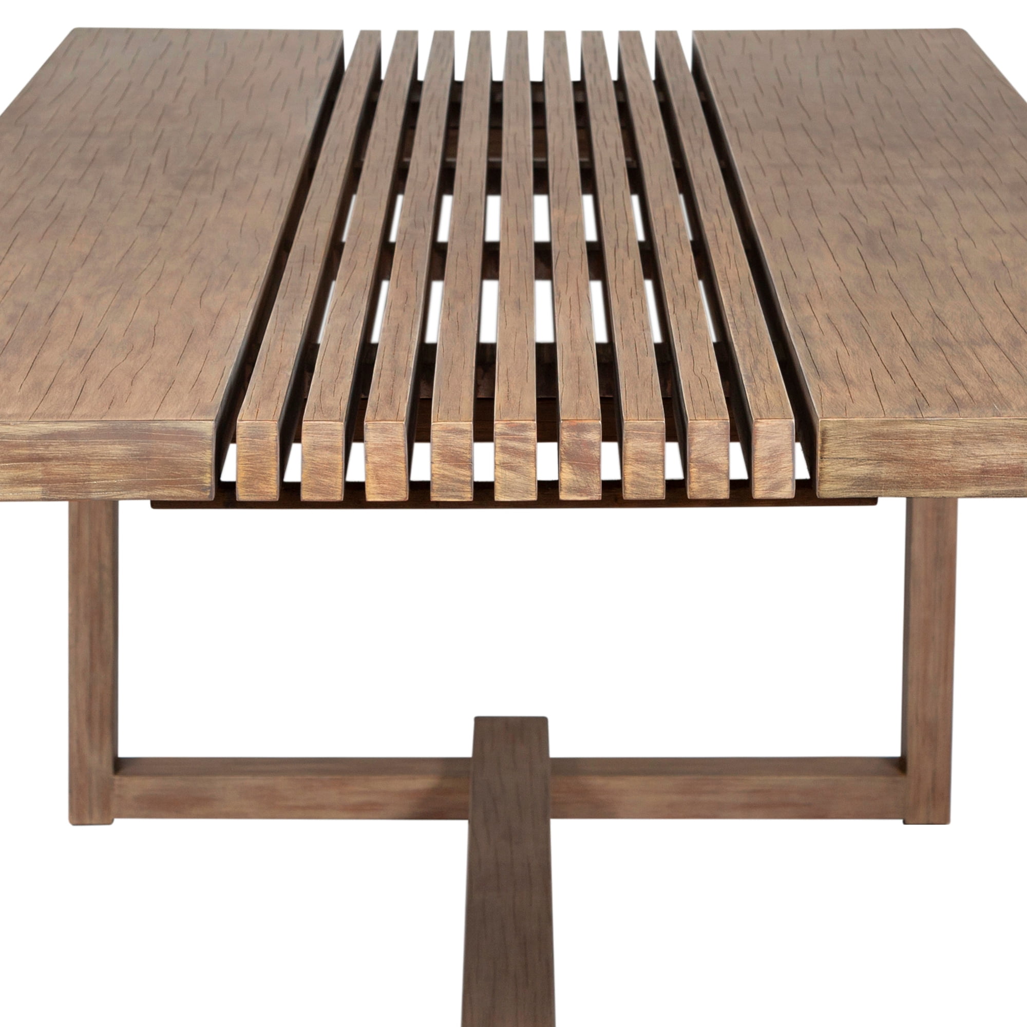 Vivid Outdoor 5 Piece Dining Set in Light Eucalyptus Wood with Cushions