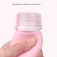 thumbnail image 5 of Botella de Viaje de Silicona Recargable, Cepillo de Limpieza , de Champú Portátiles, Loción, Contenedor de Cosméticos C, 5 of 5