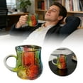 thumbnail image 1 of Gobelet Musical en Verre pour Amateurs et Fans de Groupes de Rock Idée Unique, 1 of 7