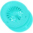 thumbnail image 1 of Ensemble de 10 Assiettes Pratiques pour Extérieur Plateaux de Service Jaunes, 1 of 6