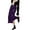 Purple, variant on Wdgfv Women's Elegant A-Line Sequin Glitter Pleated Skirt Mid-Length Festive Party Wear Purple One Size
