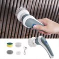 thumbnail image 5 of Electric Spin Rechargeable Cleaning Tools,Grout Brush, Electric Cleaning Brush With 3 Brush Heads,Suitable For Bathroom Wall Tiles Floor Bathtub Kitch, 5 of 5