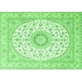 thumbnail image 1 of Ahgly Company Indoor Rectangle Medallion Green Traditional Area Rugs, 7' x 10', 1 of 1